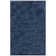 Witcher Hand Loomed Viscose/Cotton Solid Colour Rug in Navy