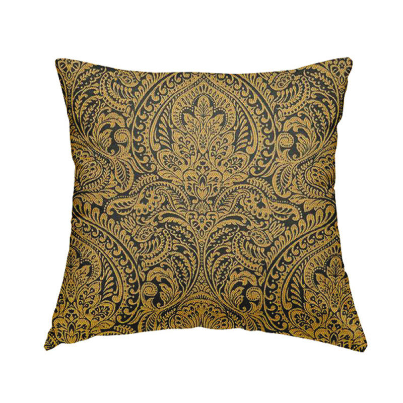 Halliburton Damask Square Cushion, 43cm H x 43cm W x 5cm D