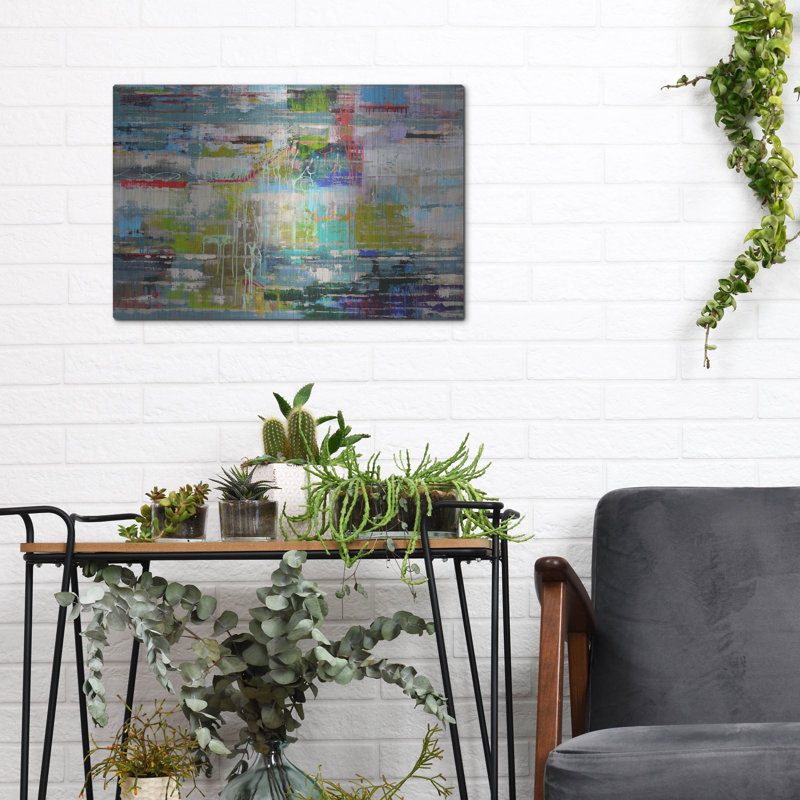 Wrought Studio 'Thoughts' by Ingeborg Herckenrath, Metal Wall Art, 16" x 12"