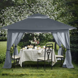 13 Ft. W x 13 Ft. D Steel Patio Gazebo