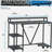 Industrial Writing Desk, Black-1038080945