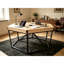 Dining/Gaming Table for 4-6 Players,w/ 54"x31" Big Gaming Space and Removable Top,Includes Game Mat