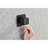 3/4" Adjustable Volume Control Valve - Matte Black Cast Metal Shower With Brass Handle For Master
