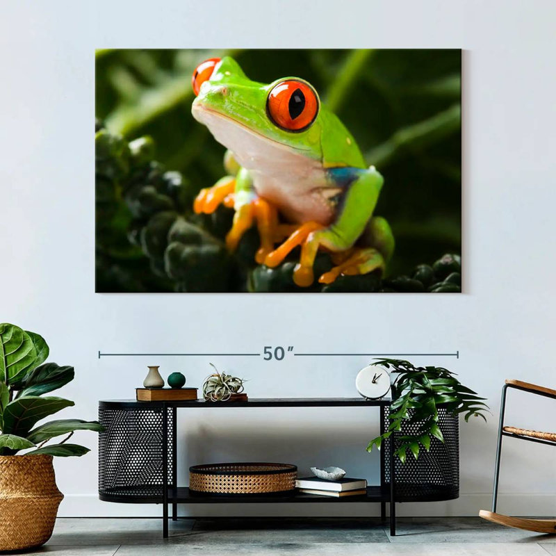 Brampt Tree Frog, 34" H x 51" W