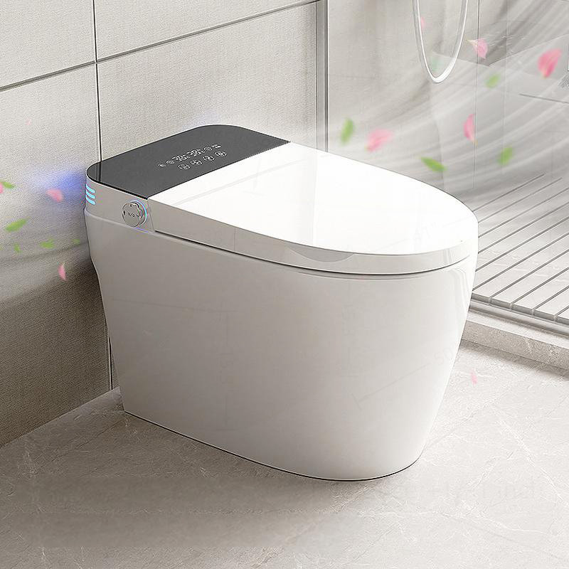 Toilette intelligente avec fonctions avancées pour une utilisation hygiénique et pratique
