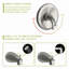 Pomme de douche ronde 10 po avec douchette cascade, douche murale