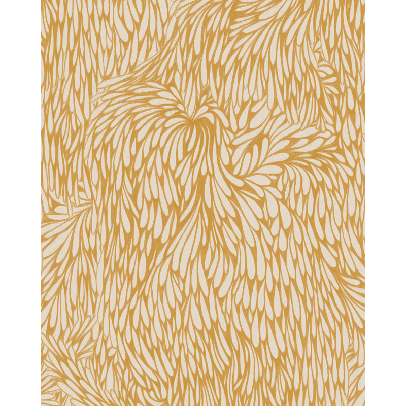 Animal Print Wallpaper Double Roll, Saffron