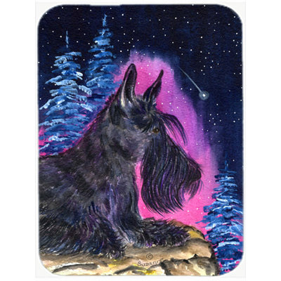 Red Barrel Studio® Bernadeta Scottish Terrier Glass Cutting Board