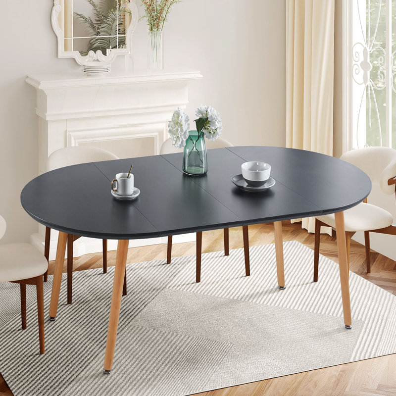 Table de salle à manger extensible 39,4 "à 70,8" à rallonge