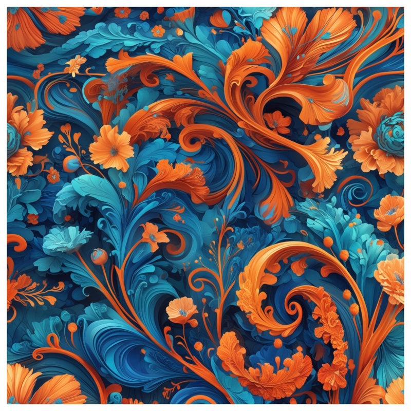 Rideaux de douche Ornate, 70in W x 72in H