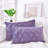 Set of 2 decorative square throw pillows (come with 450g each inserts) size 18"x18"-727247967-708496830-708496818