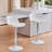Harjyot Modern Swivel Adjustable Height Bar Stool with Backrest Footrest for Kitchen Island Bar Counter-1345527607-1342584555
