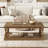 Coffee Table with Floor Shelf-1880603261