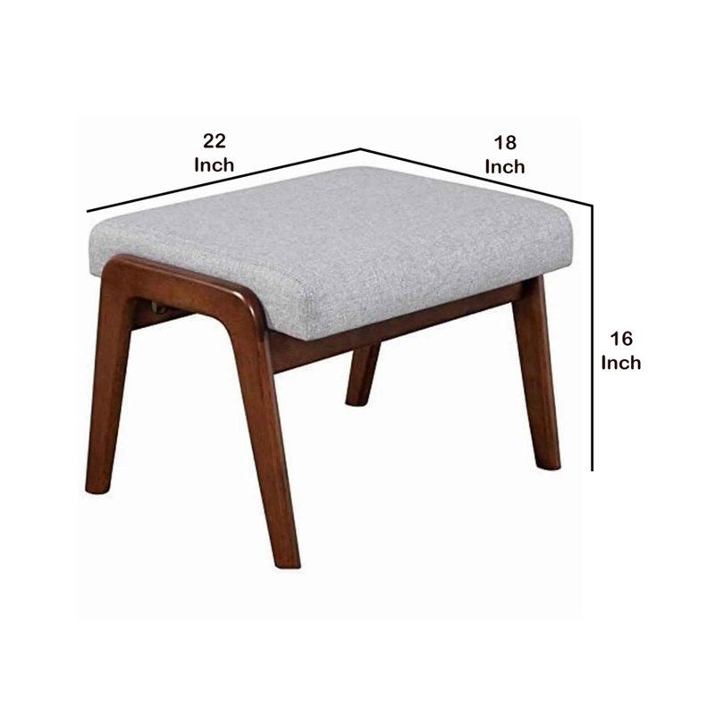 Acklin Upholstered Ottoman
