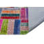 Tapis géométrique multicolore fabriqué à la main Modern