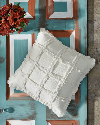 Housse et insert de coussin carré en coton