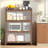 44'' Tall Metal 3 Flip Doors Cabinet, Bookcase with Storage-592988280