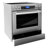 Cosmo 30 in. Vista Collection 5 cu. ft. Electric Ceramic Glass Range, 5 Burner Elements, Convection Oven, Stainless Steel