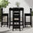 Mahie Rectangular 5 - Piece 4 - Person 203.5Cm L Outdoor Table Set-1842458807