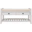Banc de rangement en bois Alexandria, range-chaussures avec siège rembourré et tiroirs, banc de rangement polyvalent -1821906968-1758770437