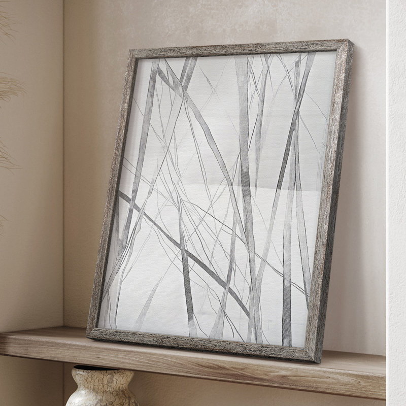 ABSTRACT Series DCCCLIV Framed Print - Solid Wood, 15" H x 12" W