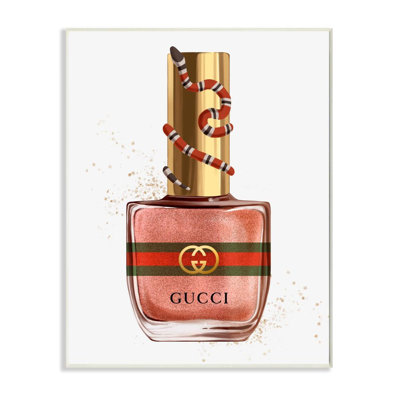 «Mak déguisement de vernis à ongles rose», impression