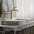 Artifacts Gentleman's Single Hole Bathroom Faucet with Drain Assemby