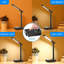 Lampe de bureau USB en métal Yessenia