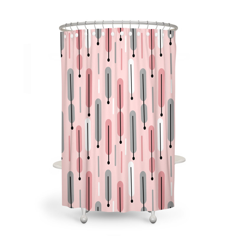 Rideau de douche simple, H 93 po x l 70 po
