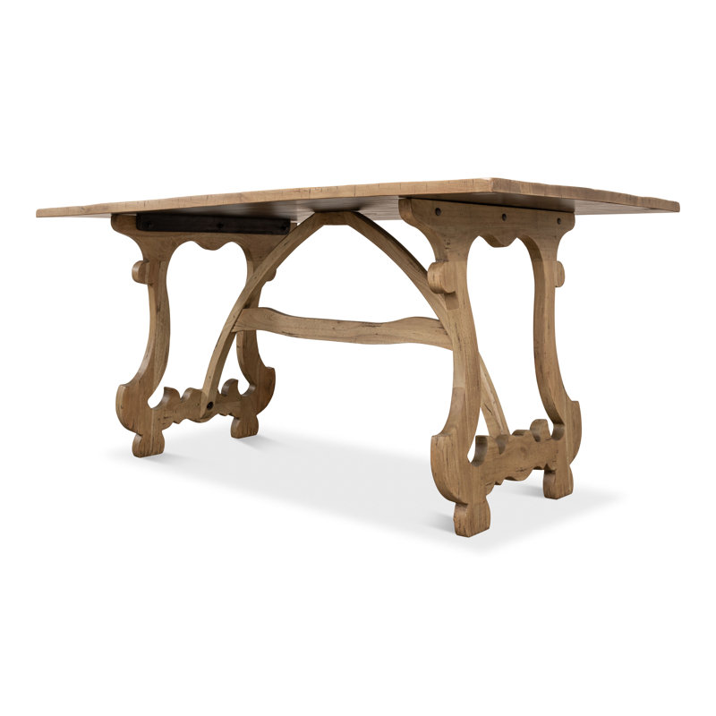 Calambac Walnut Wood Dining Table, Driftwood