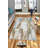 Luxurious Woven Carpet 5.2 x 7.5 ft, 100% Polyester, 0.4 in Pile Height | Antibacterial, Non-Slip PVC Dot Underside, Machine Washable | Elegant 3D Digital Print Design, Perfect for Living Room & Bedroom Décor-1318836566