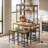 Kitchen Island with Stools, Dining Table Set with Storage and Power Outlet