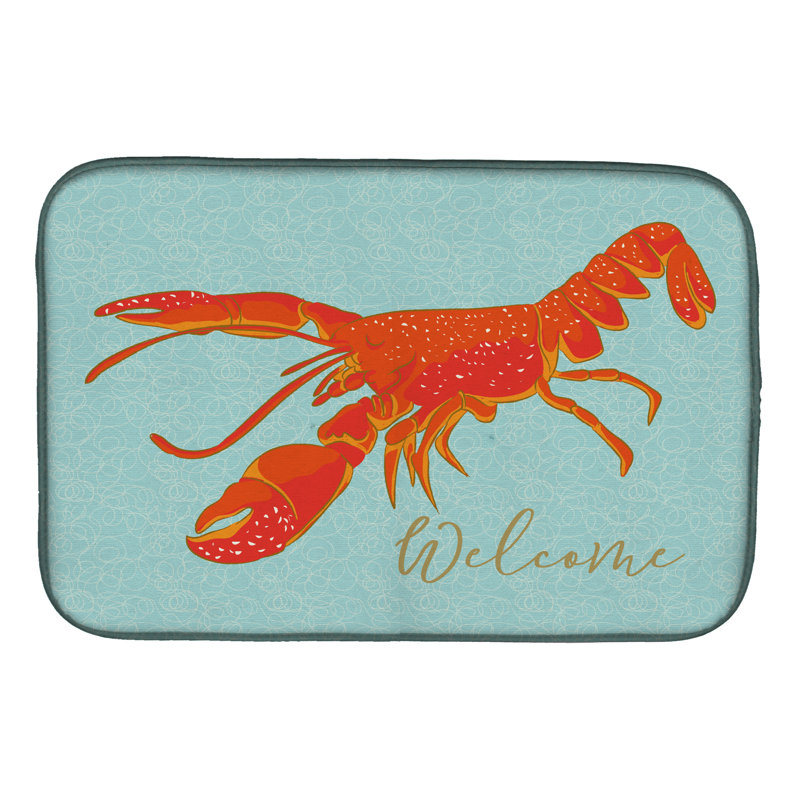 Tapis de séchage "welcome"