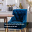 Chaise rembourrée en velours Sandstrom-1580223607