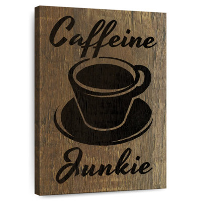 Yarlin Caffeine Junkie Typography