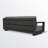 Aden 85'' Aluminum Outdoor Sofa-1300667676