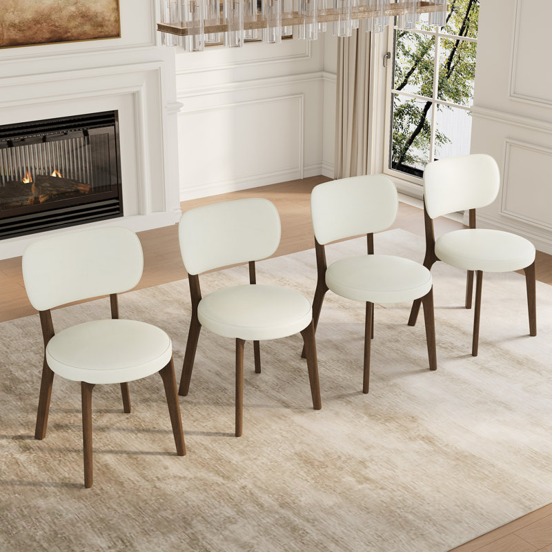 Chaises de salle à manger rembourrées Modern