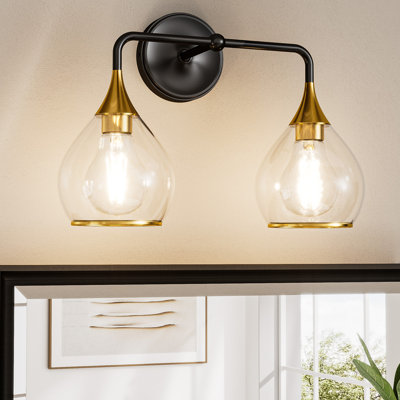 Dimmable Elegant Vanity Light Mirror Headlights, Metal Frame