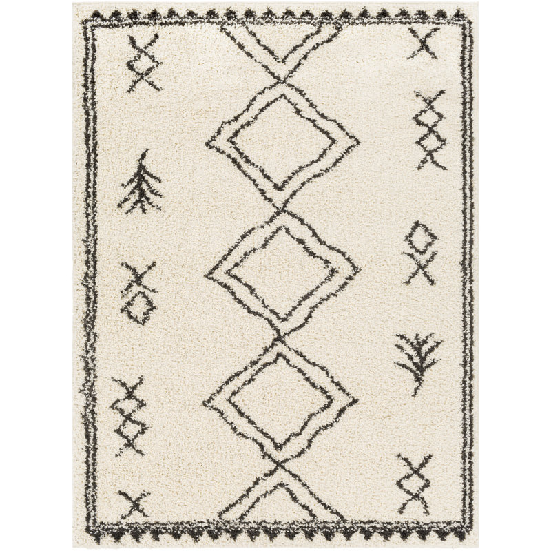 Jiannah Geometric Indoor Rug, Rectangle 7'10" x 10'