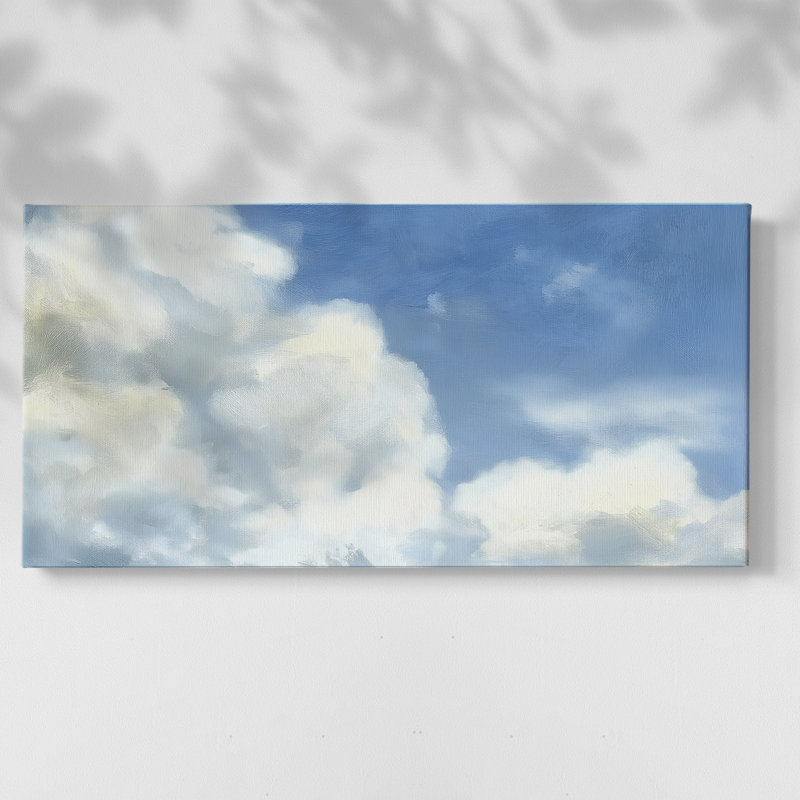 Abstract Series 10 #XXI-Gallery Wrapped Canvas, 16" H x 32" W