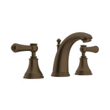 Georgian Era Widespread Bathroom Faucet with Drain Assembly