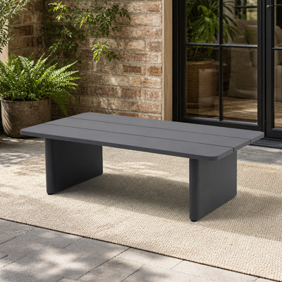 Table d'extérieur en aluminium