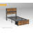 Twin Size Bed Frames with Storage Drawers-1849792645