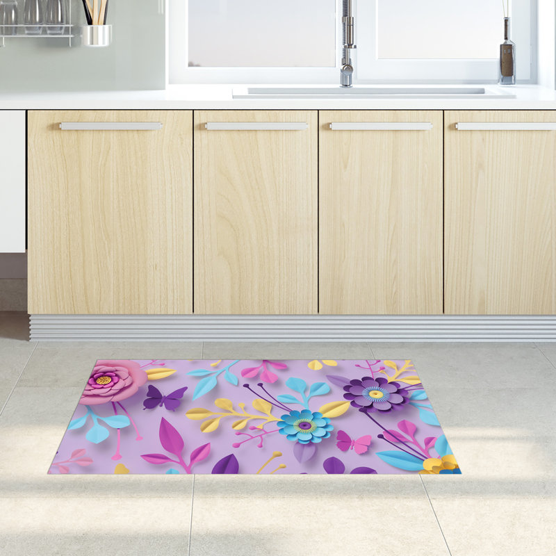 Fratesi Floral Area Rug, Rectangle 52 x 280cm