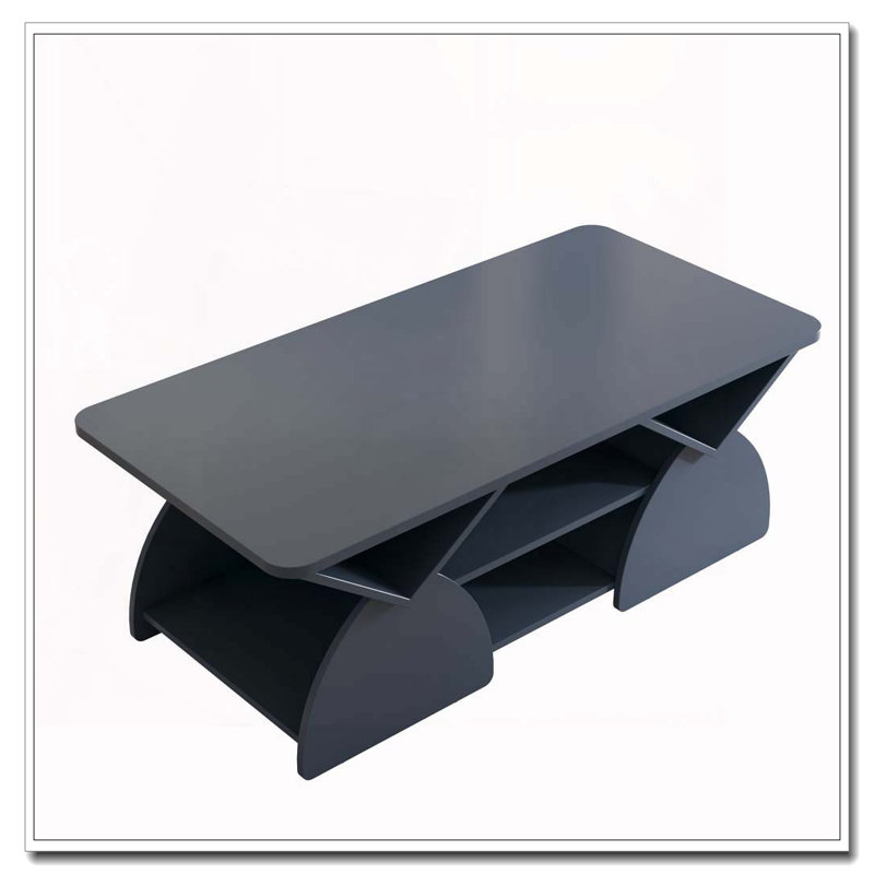 Rectangular Coffee Table For Living Room, Blue