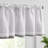 Rod Pocket Double Layer Window Valance (Set Of 2)-136465216-136465217