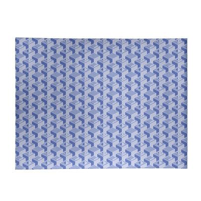 Chenille Geometric Indoor Rug
