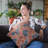 Sketch Geometric Cotton Reversible Throw Pillow-1893237999