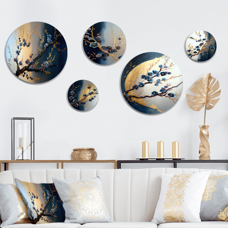Plants & Flowers Wall Decor on Metal