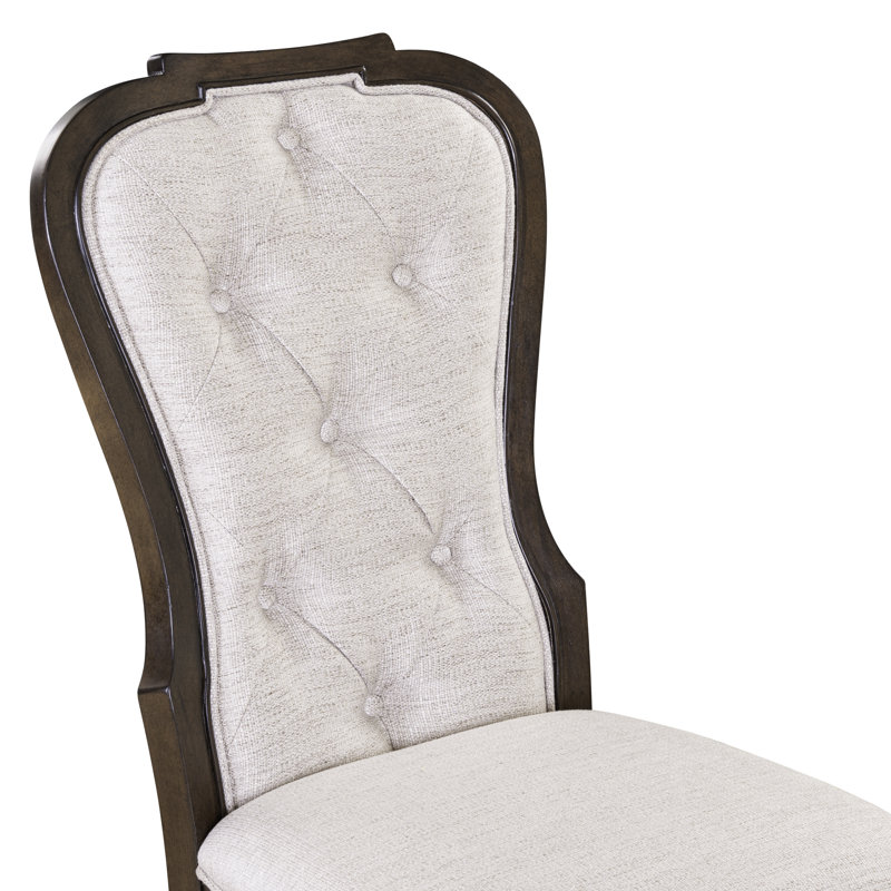 Chaise d'appoint rembourrée Dillmon - ensemble de 2